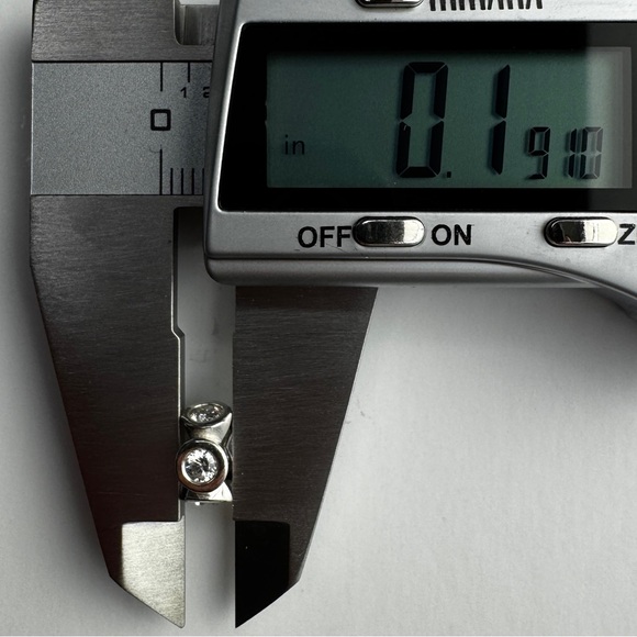 PANDORA Circle Lights Spacer Charm 790226CZ 925 ALE Clear CZ Retired Silver Bead - Picture 8 of 10